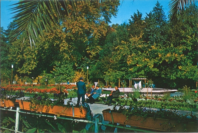 2060-2 - Buziaș. Vedere din parc